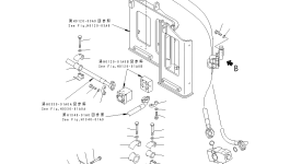Кронштейн 209-62-78792 Komatsu