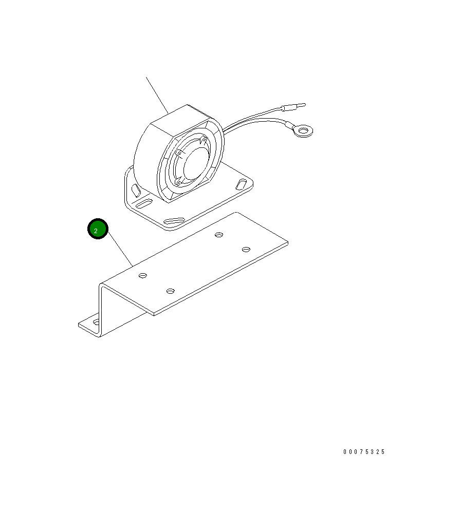 Кронштейн 425-06-A2190 Komatsu