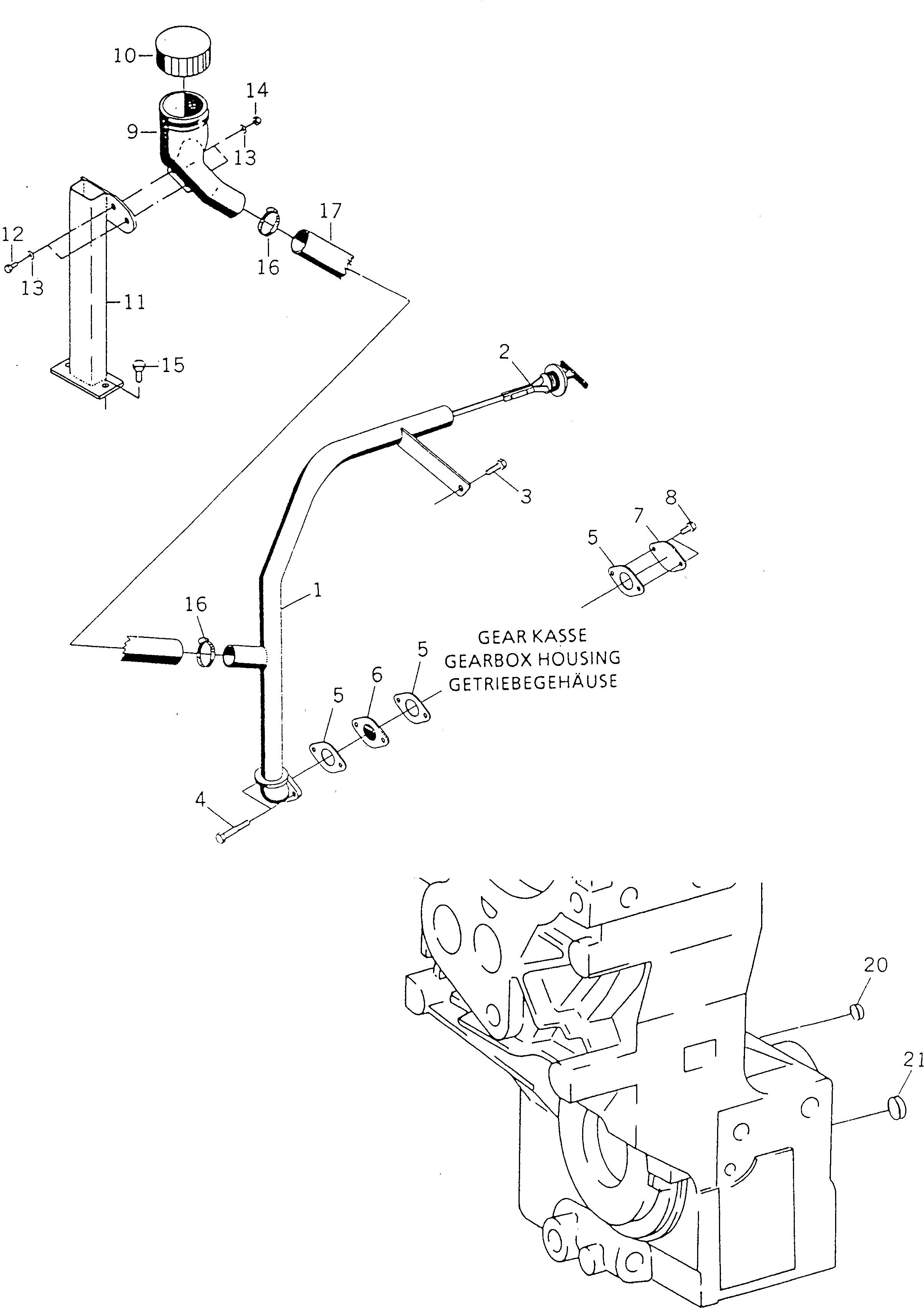 Шланг BW033607 Komatsu