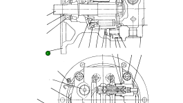 Корпус MS50S201 Komatsu