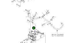 Кронштейн 21T-64-33630 Komatsu