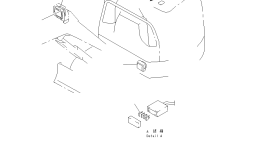 Лампа YM933113-05210 Komatsu