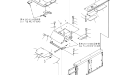 Лист 209-54-78720 Komatsu