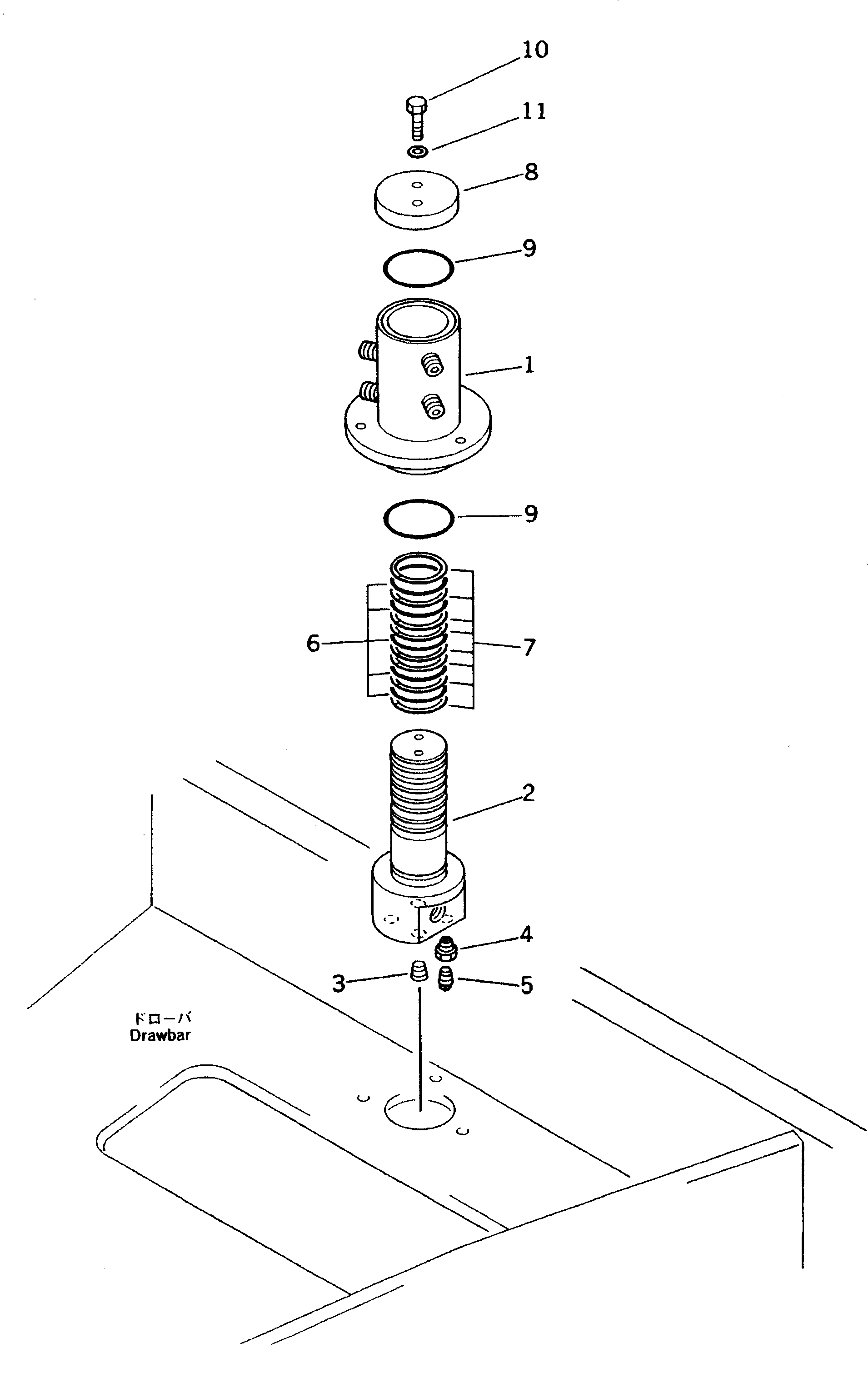 Корпус 235-60-14910 Komatsu