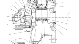 Корпус 22A-62-KF110 Komatsu