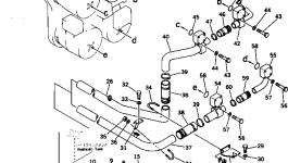 Трубка 208-62-11232 Komatsu