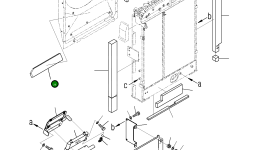 Лист 20Y-54-79570 Komatsu