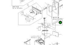 Лист 22M-03-21940 Komatsu