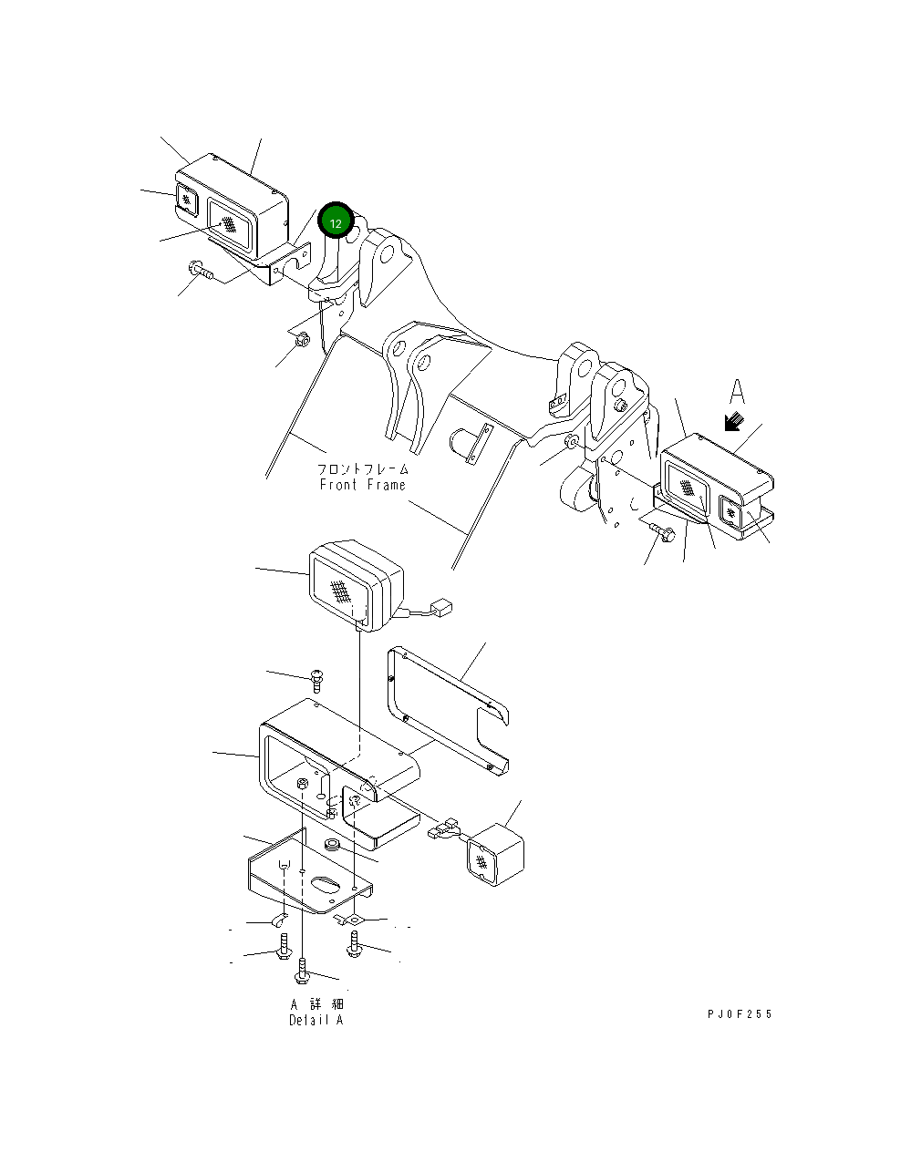 Кронштейн 416-N10-2590 Komatsu