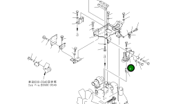 Кронштейн 11Y-01-11155 Komatsu