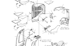 Лист 22L-54-23980 Komatsu