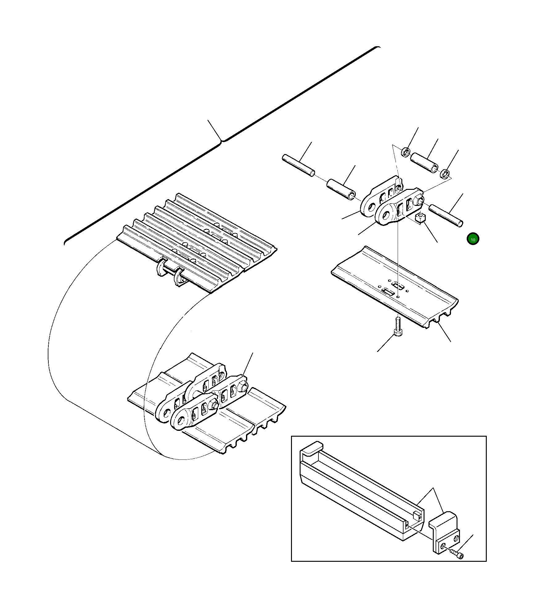 Палец 21D-32-11150 Komatsu