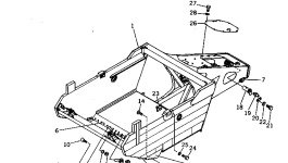Чаша 287-70-15103 Komatsu
