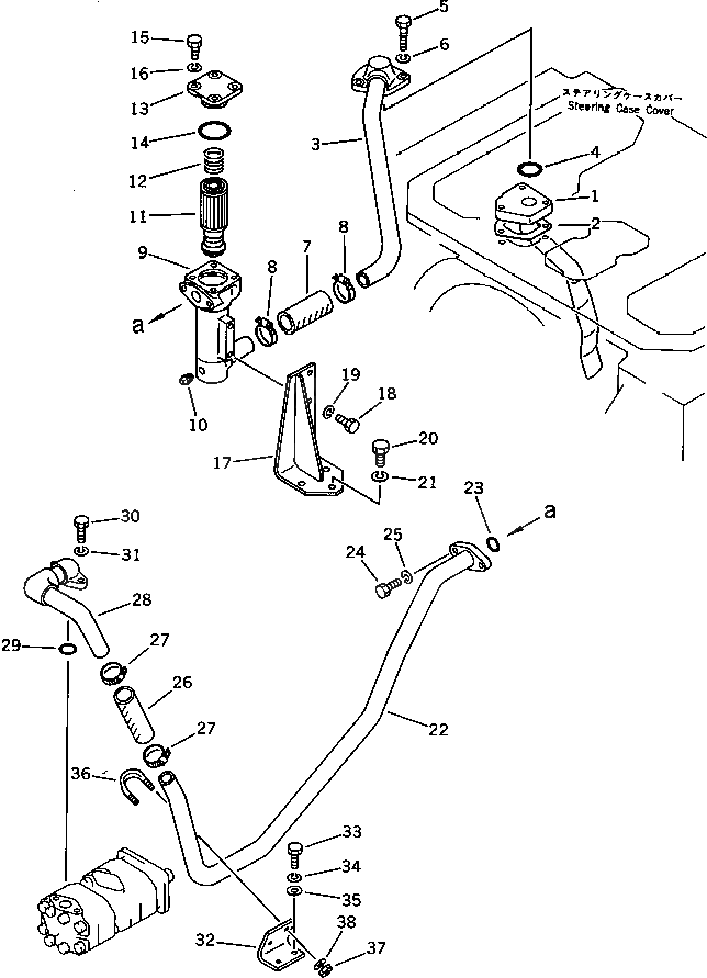 Корпус 130-49-71112 Komatsu