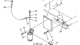 Кронштейн 207-04-51220 Komatsu