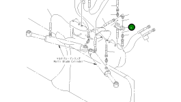 Кронштейн 416-866-1220 Komatsu