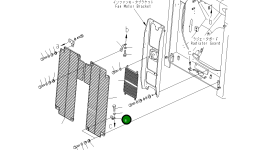 Кронштейн 198-03-71890 Komatsu
