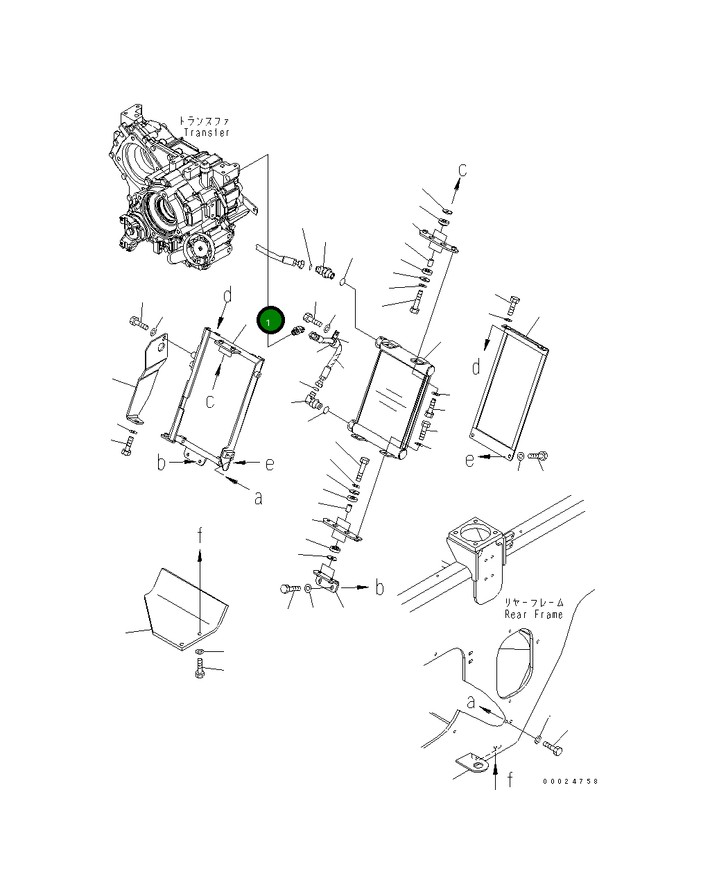 Кронштейн 419-14-31184 Komatsu