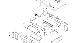 Лист 208-54-75760 Komatsu