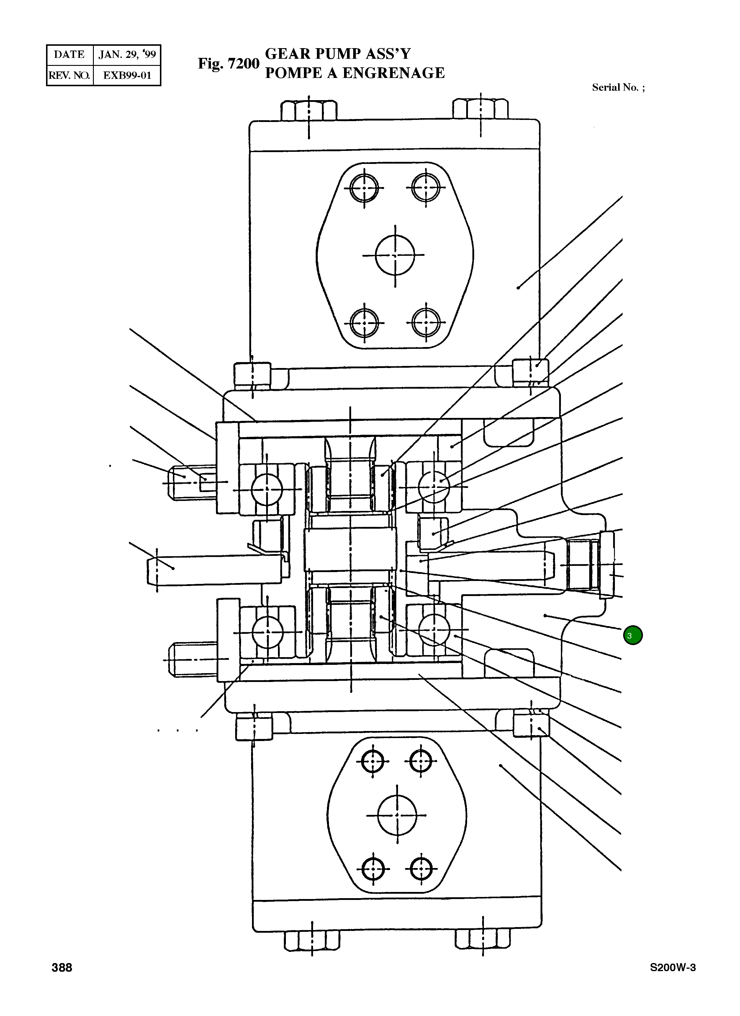 Корпус 1100100519 Komatsu