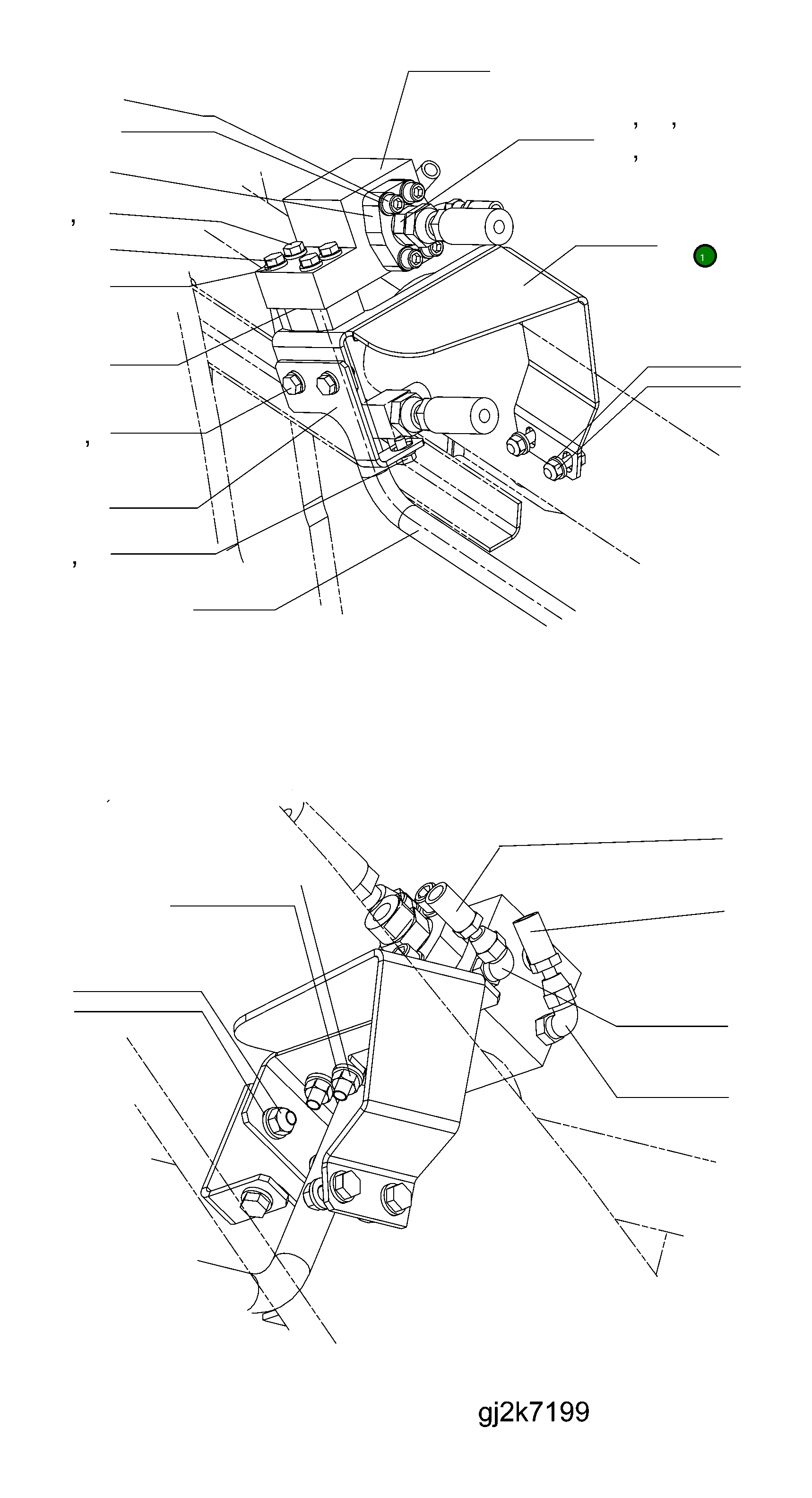 Кронштейн 416-62-H3191 Komatsu
