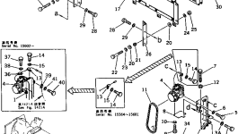 Кронштейн 195-Z11-5142 Komatsu