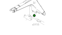 Палец 22L-70-27190 Komatsu