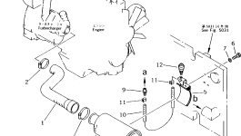 Шланг 21P-01-K1120 Komatsu