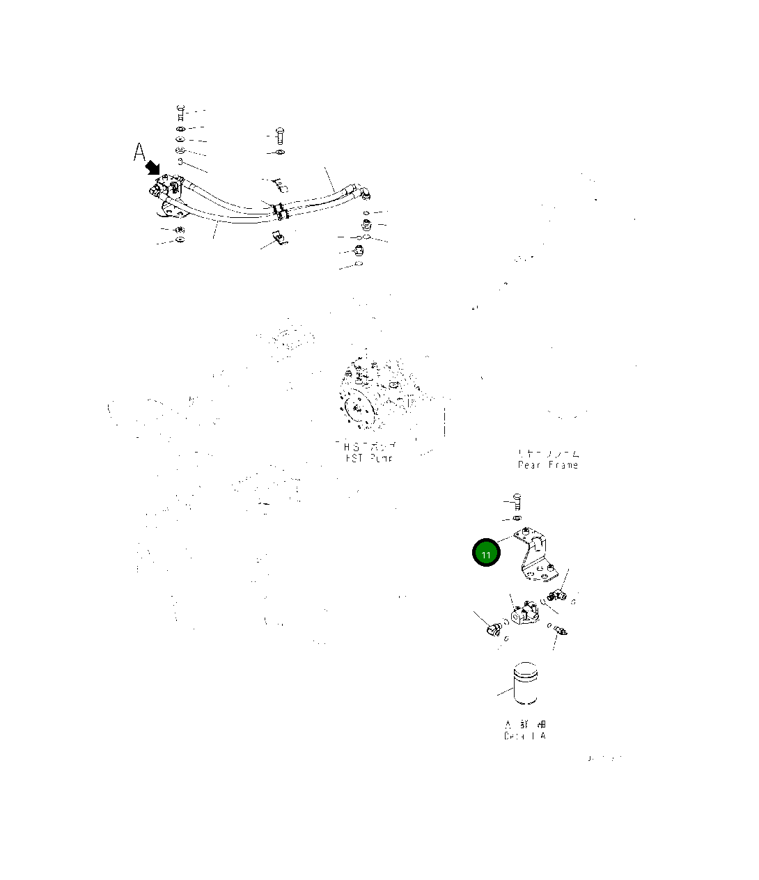 Кронштейн 419-18-51420 Komatsu
