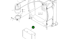Лист 415-03-21390 Komatsu
