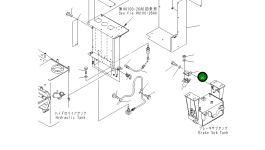 Кронштейн 569-43-86850 Komatsu