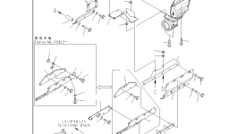 Кронштейн 6211-11-9760 Komatsu