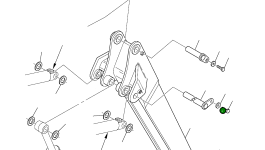 Палец 21D-09-43210 Komatsu