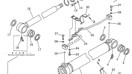 Цилиндр 202-63-54543 Komatsu