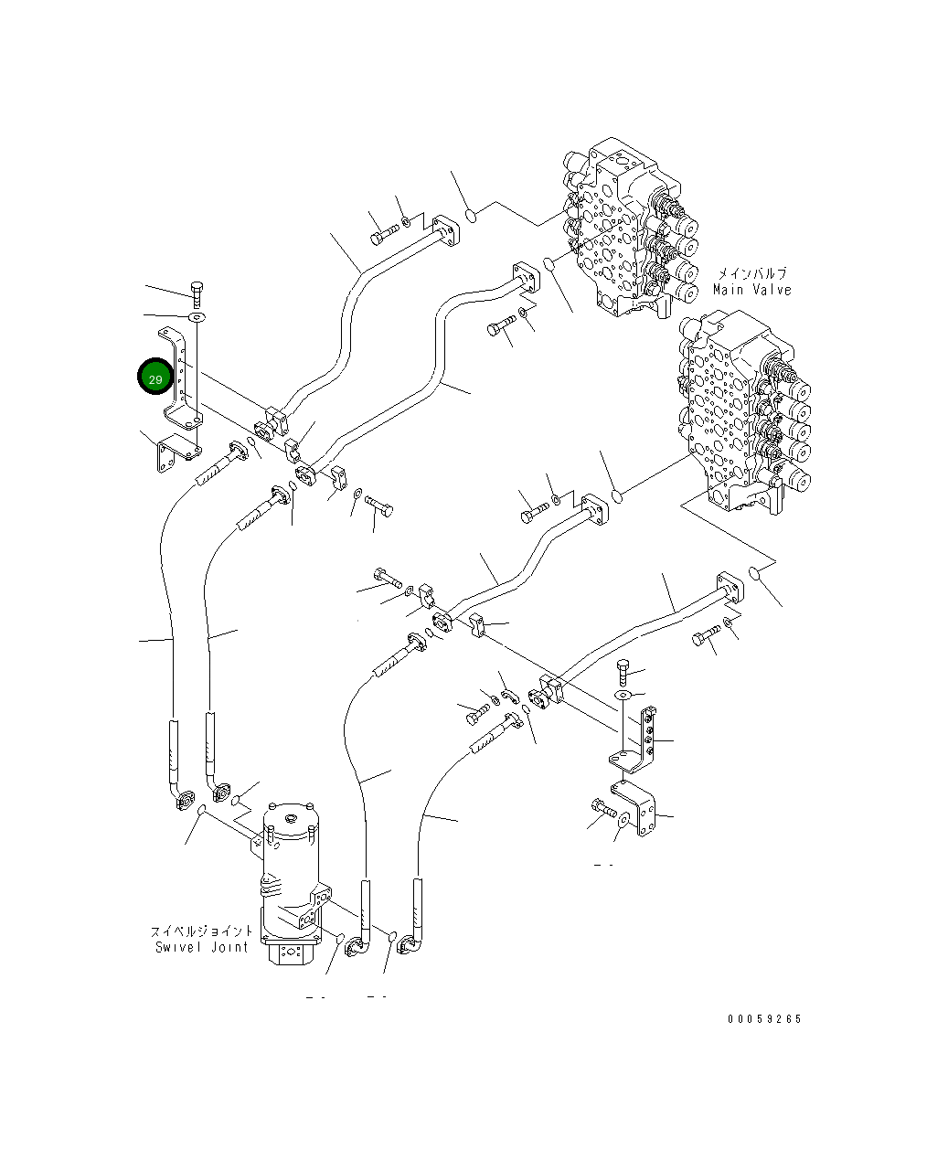 Кронштейн 209-62-43790 Komatsu