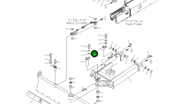 Палец 22F-910-2830 Komatsu