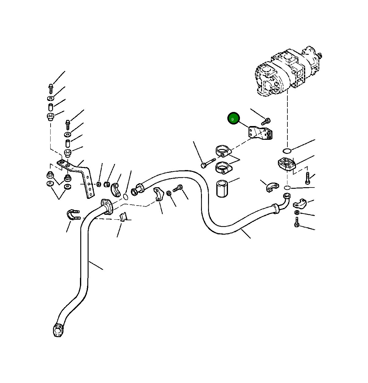 Кронштейн 426-62-21320 Komatsu