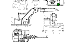 Наклейка 20Y-959-B560 Komatsu