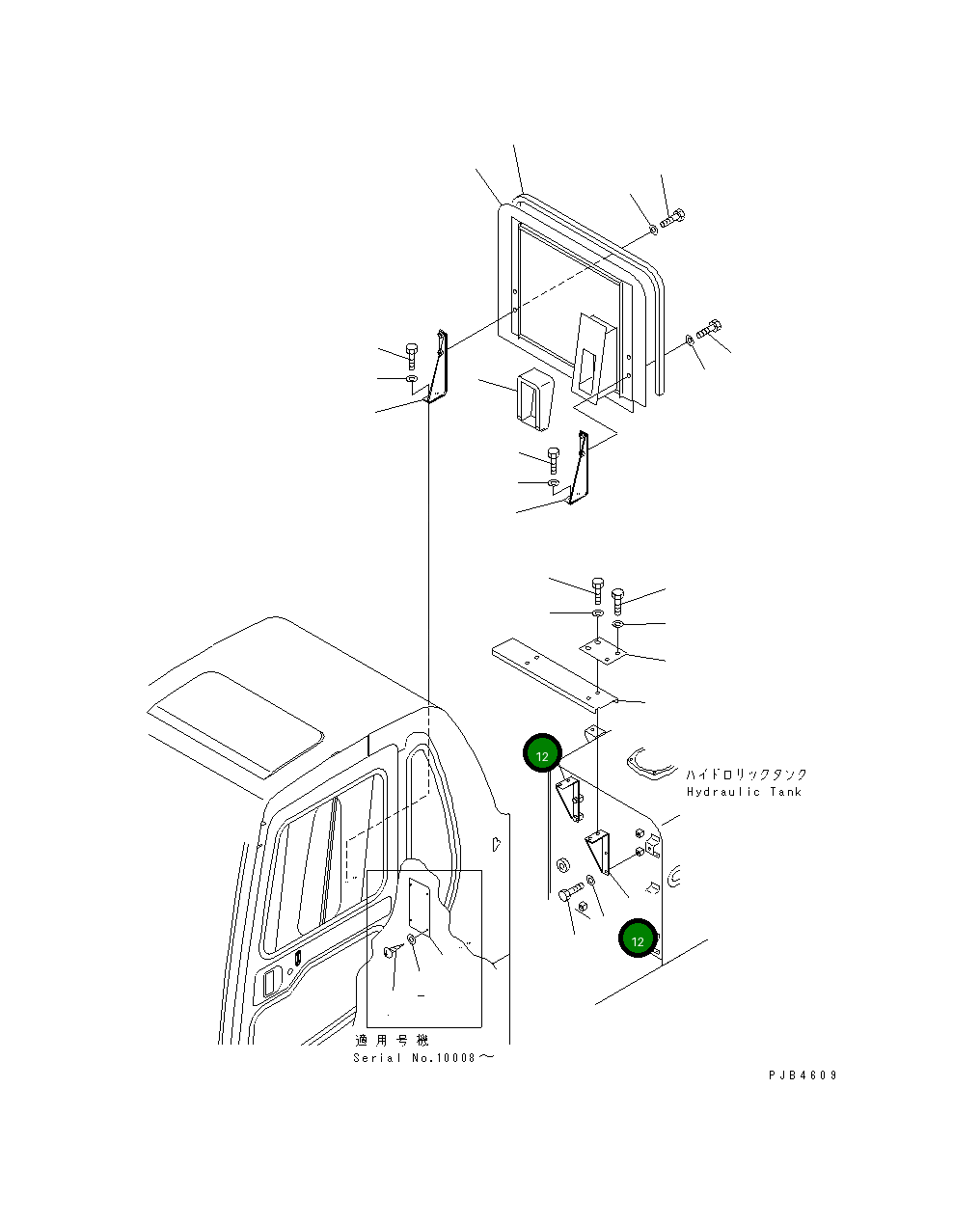 Кронштейн 208-54-67880 Komatsu