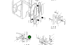 Палец 21D-54-13310 Komatsu