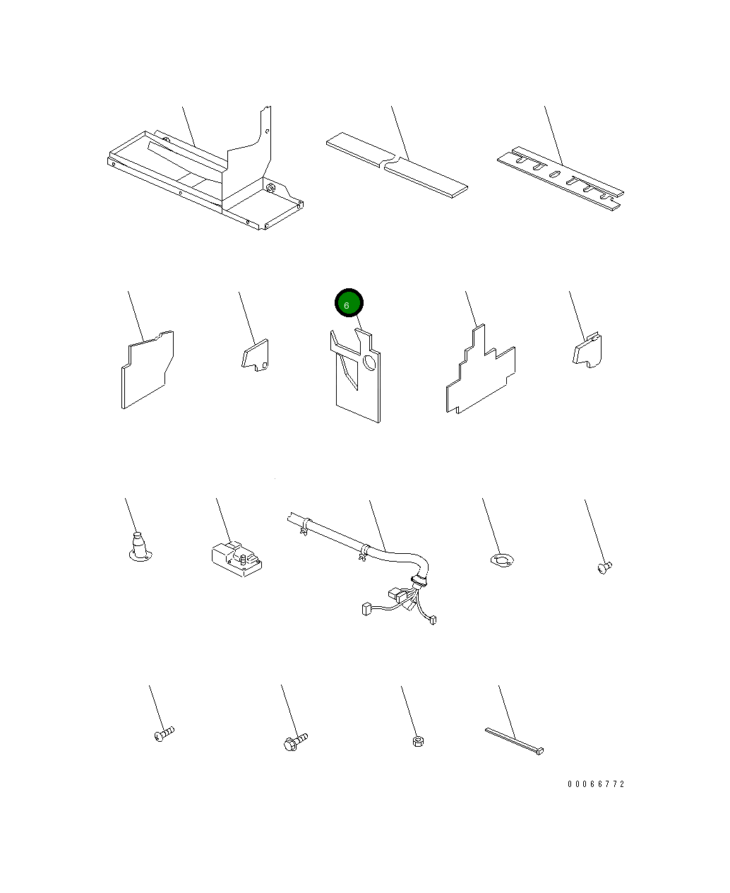 Набивка AN51191-59931 Komatsu