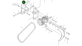 Кронштейн 569-07-81210 Komatsu