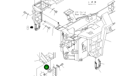 Кронштейн 424-54-24640 Komatsu