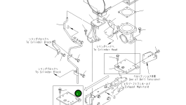 Кронштейн 6737-11-5411 Komatsu