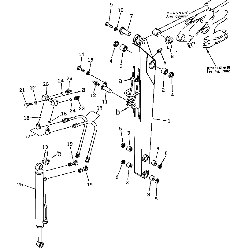 Кронштейн 21X-943-1120 Komatsu