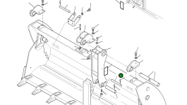 Наклейка 42N-93-12890 Komatsu