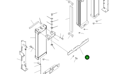 Кронштейн 206-03-21172 Komatsu