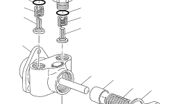 Насос YMX1522006720 Komatsu
