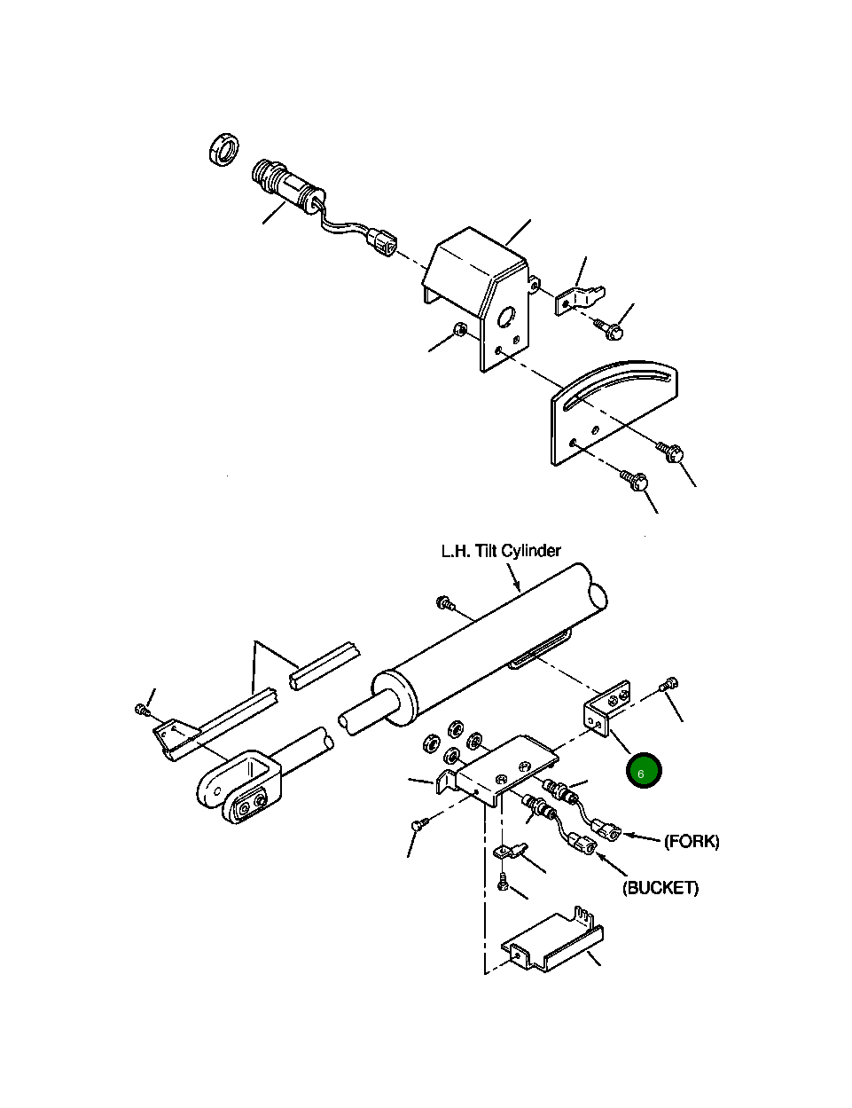 Кронштейн 417-U77-1720 Komatsu