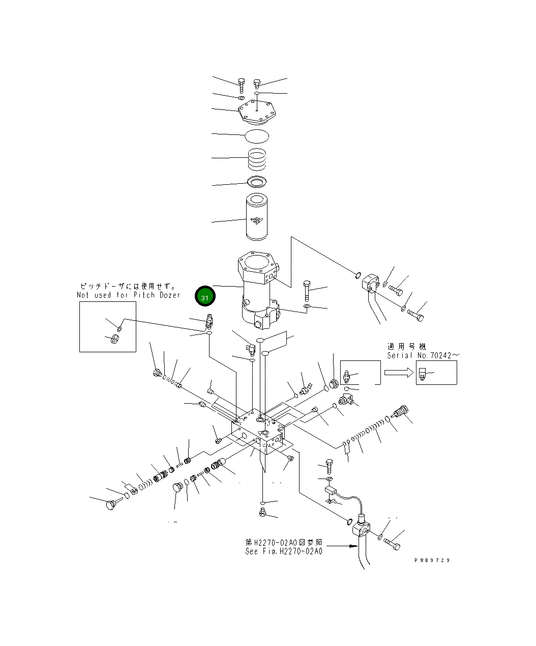 Корпус 17A-49-18241 Komatsu